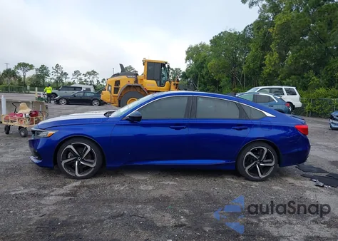 2021 Honda Accord Sport z USA, uszkodzony, nr VIN 1HGCV1F37MA085779